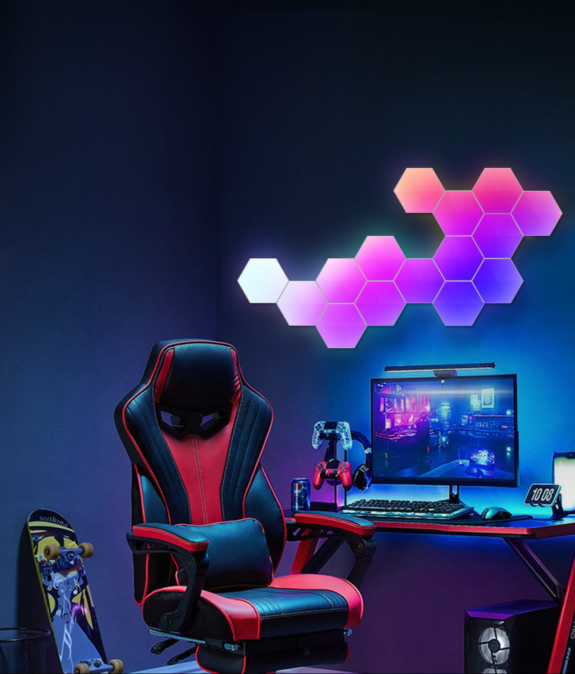 Hexagonal Smart Ambience Lamp