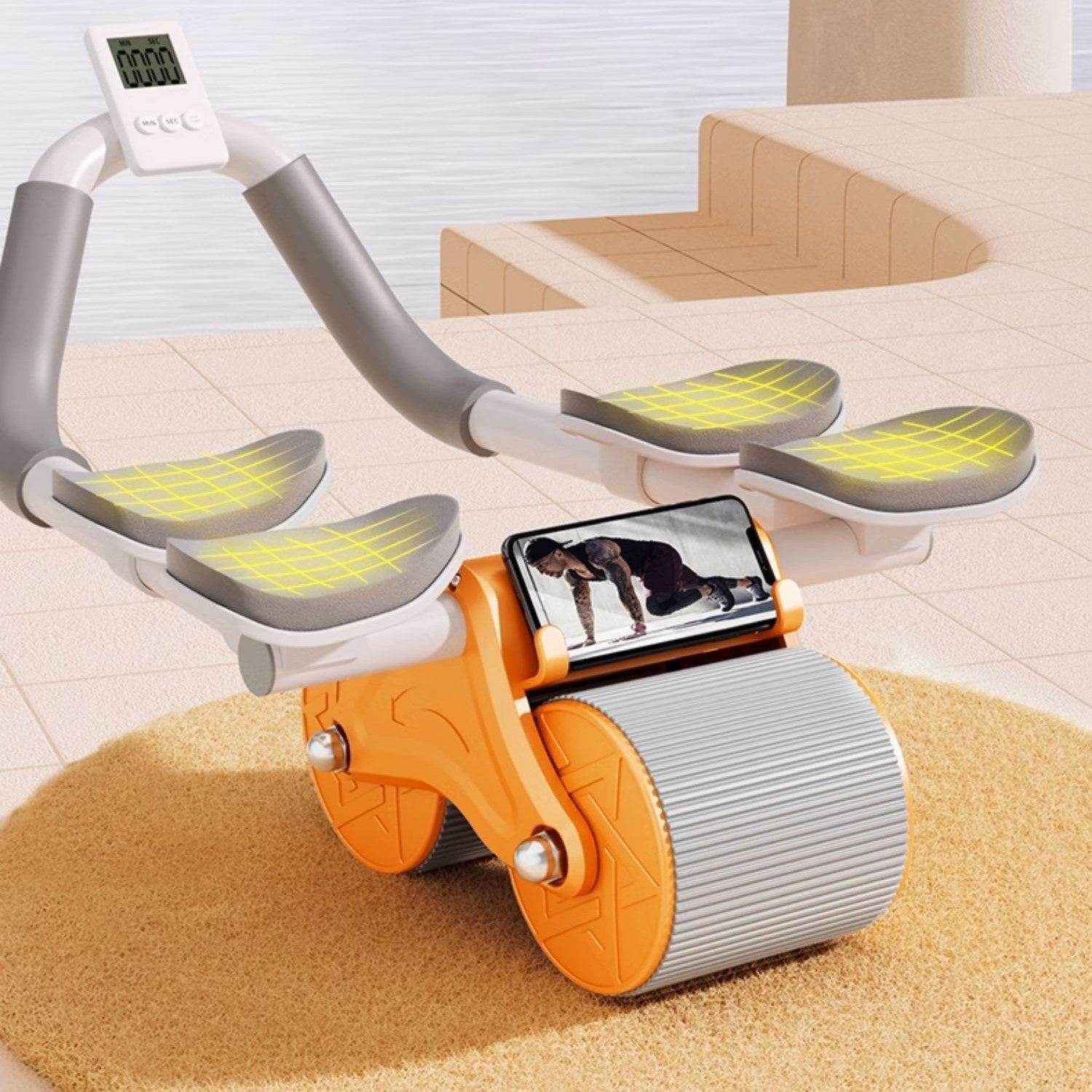 Elbow Support Ab Roller
