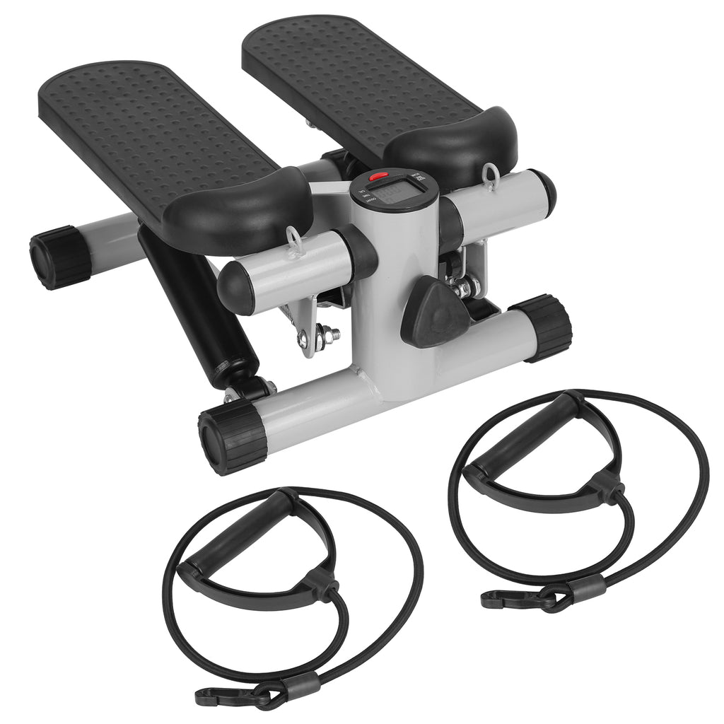 Mini Fitness Stepper with Resistance Bands