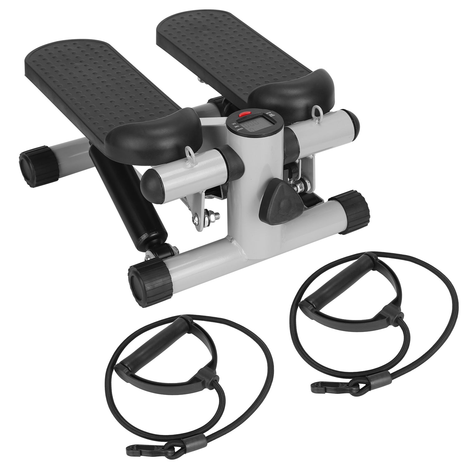 Mini Fitness Stepper with Resistance Bands